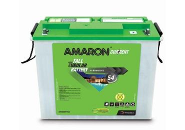 Amaron Current - AR200TT54 (AAM-CR-AR200TT54) 200 Ah Tall Tubular Inverter Battery for Home, Office & Shops