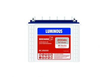 Luminous Red Charge RC25000 Battery