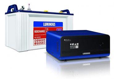 Luminous Zelio 1100+120AH Inverter battery Combo