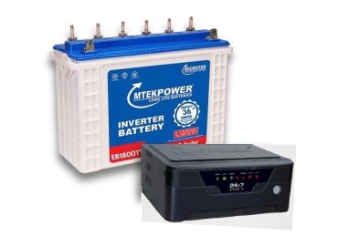 Microtek 1075 sine  with 150AH Tall Tubular Battery