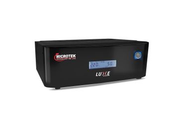 Microtek Luxe 1400 Pure Sine Wave 1100VA/12V Inverter, Support 1 Battery with 2 Year Warranty for Home, Office & Shops